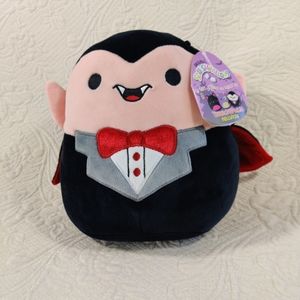 Original Squishmallows Vlad Dracula The Singer In Metal Band Plush Toy 2020
